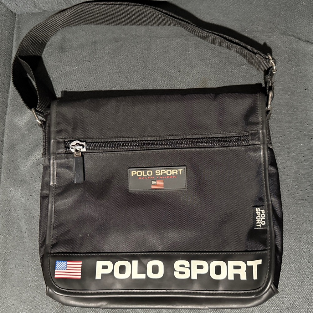 Polo Sport Ralph Lauren Messenger Bag - Black